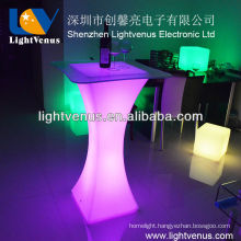 led illuminated cocktail table